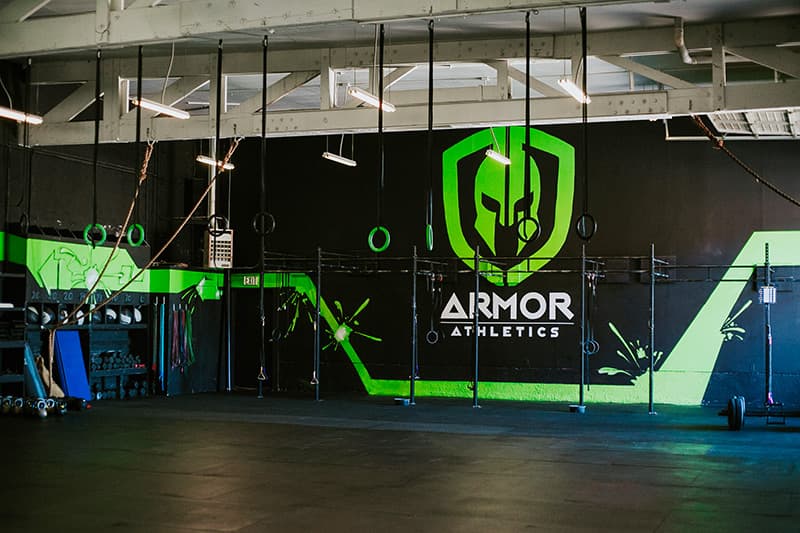 Inside the Armor Athletics facility